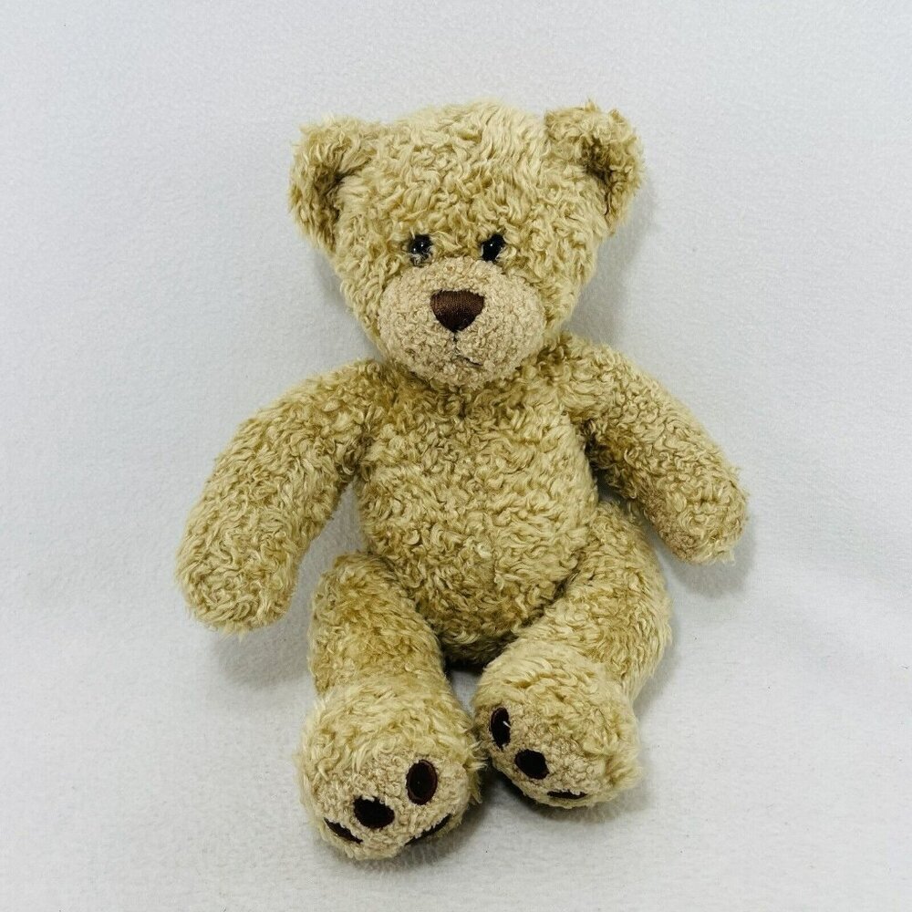 Build A Bear Classic Teddy Plush 16” Weighted Toy Beige Tan Cuddle Kid Huggable